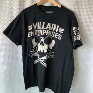 Pro Wrestling Tees Villain Enterprises Bullet Club XL Black T-Shirt